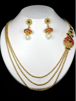 polki-necklace-set-2450PN4259